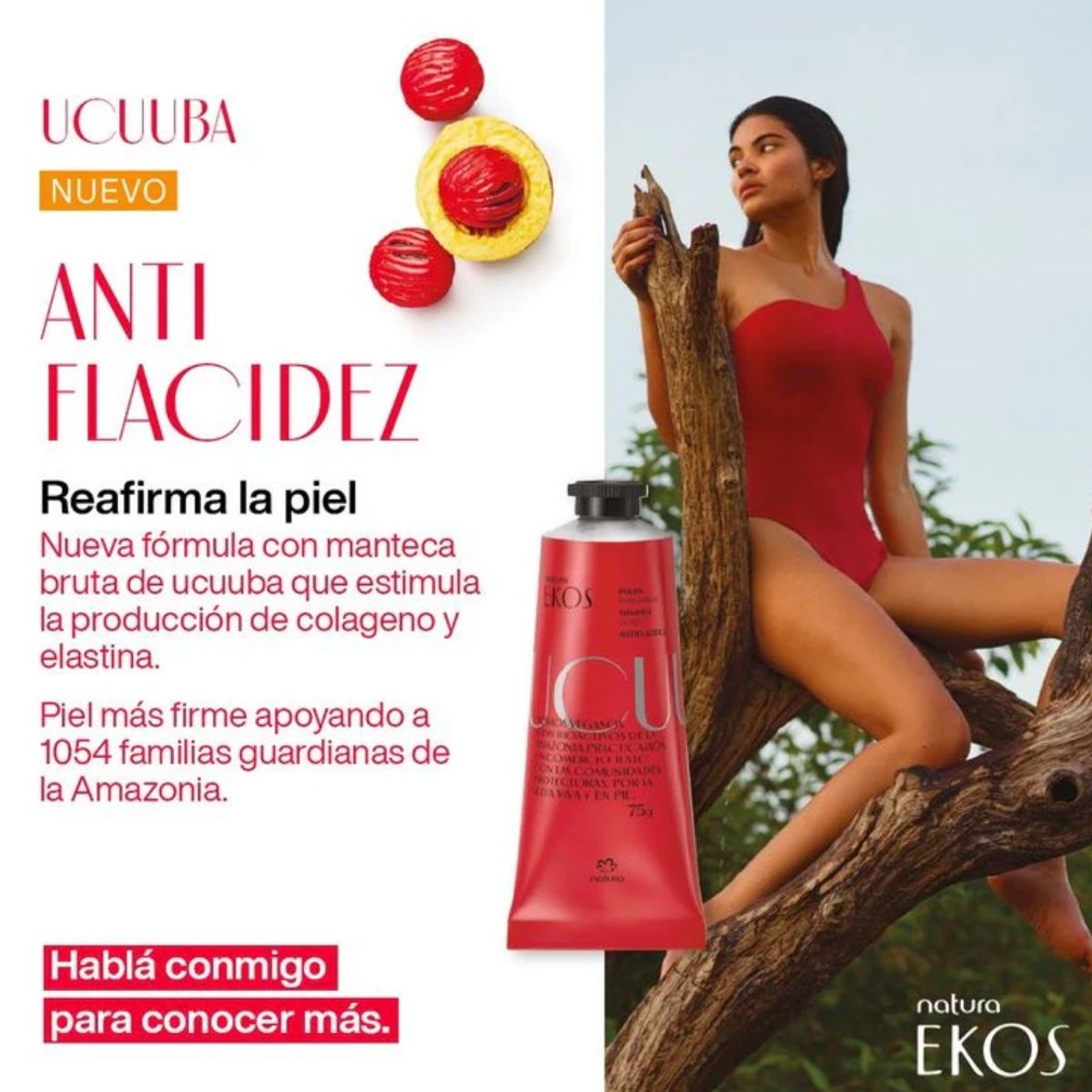 NATURA - Ekos UCUUBA Pulpa hidratante para manos NATURA 75g