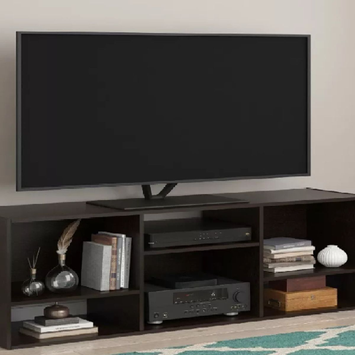 NACION MUEBLES - CENTRO DE ENTRETENIMIENTO OLIVIA NEGRO NM