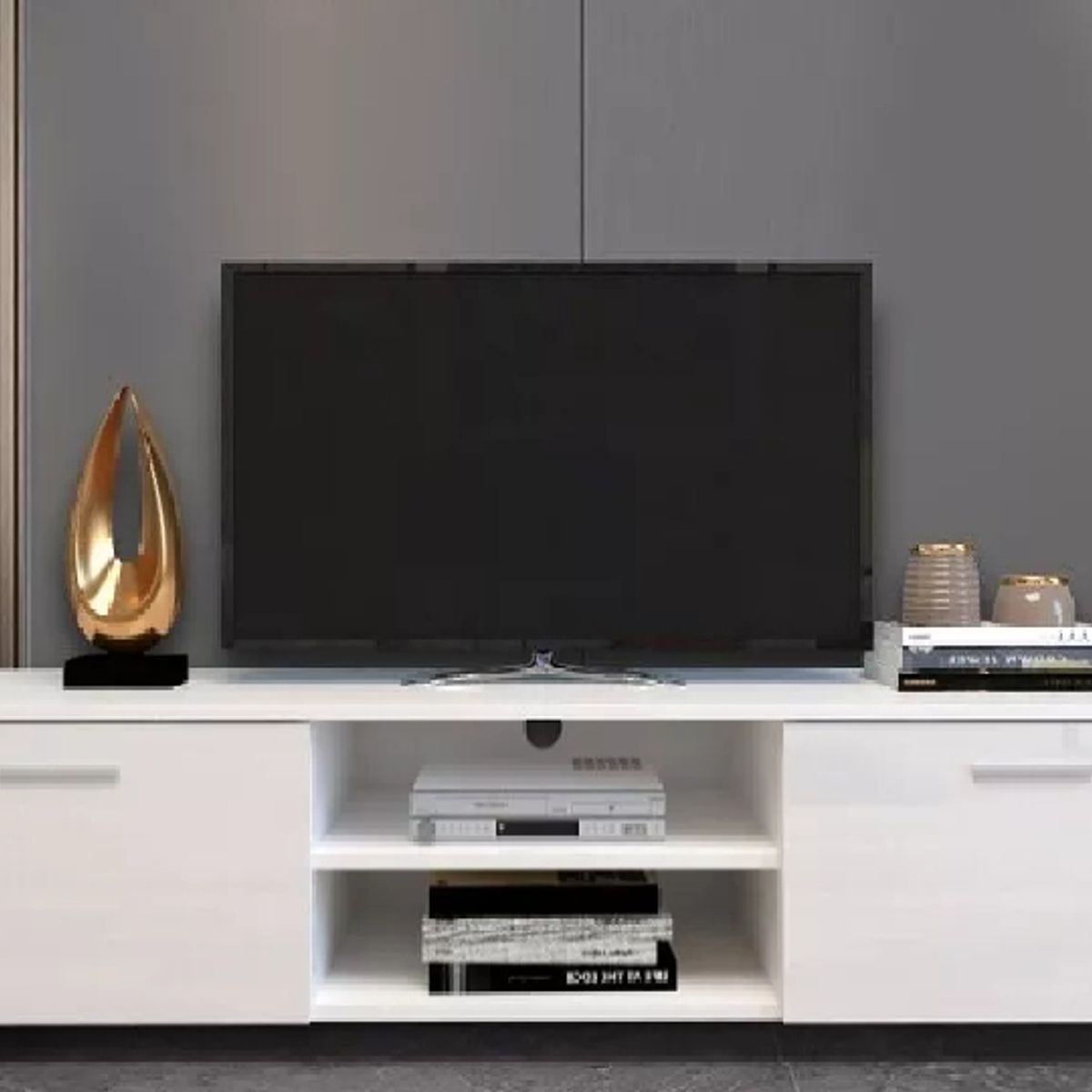 NACION MUEBLES - CENTRO DE ENTRETENIMIENTO SOPHIA BLANCO NM