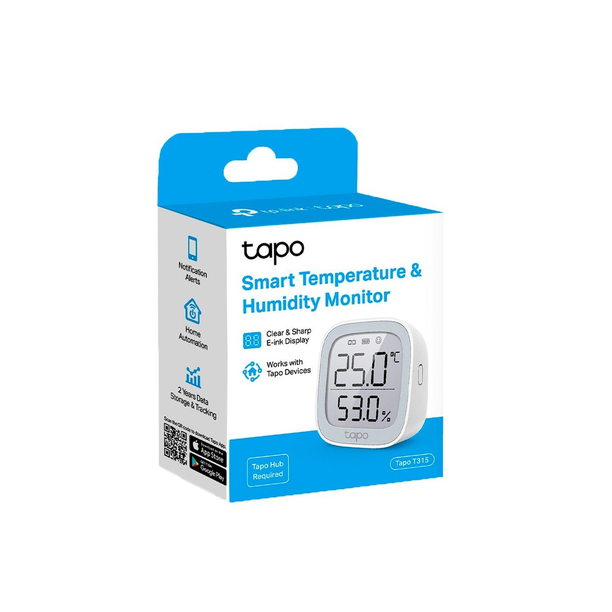 TP LINK - Tp-Link Tapo T315 Sensor Inteligente de Temperatura y Humedad