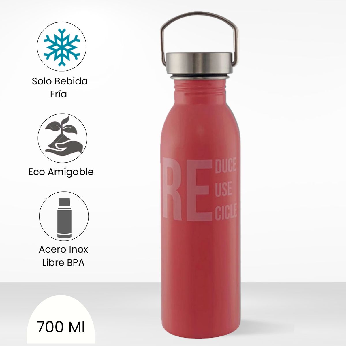 THERMOS - Tomatodo Deportivo Planeta 700ml Rosado