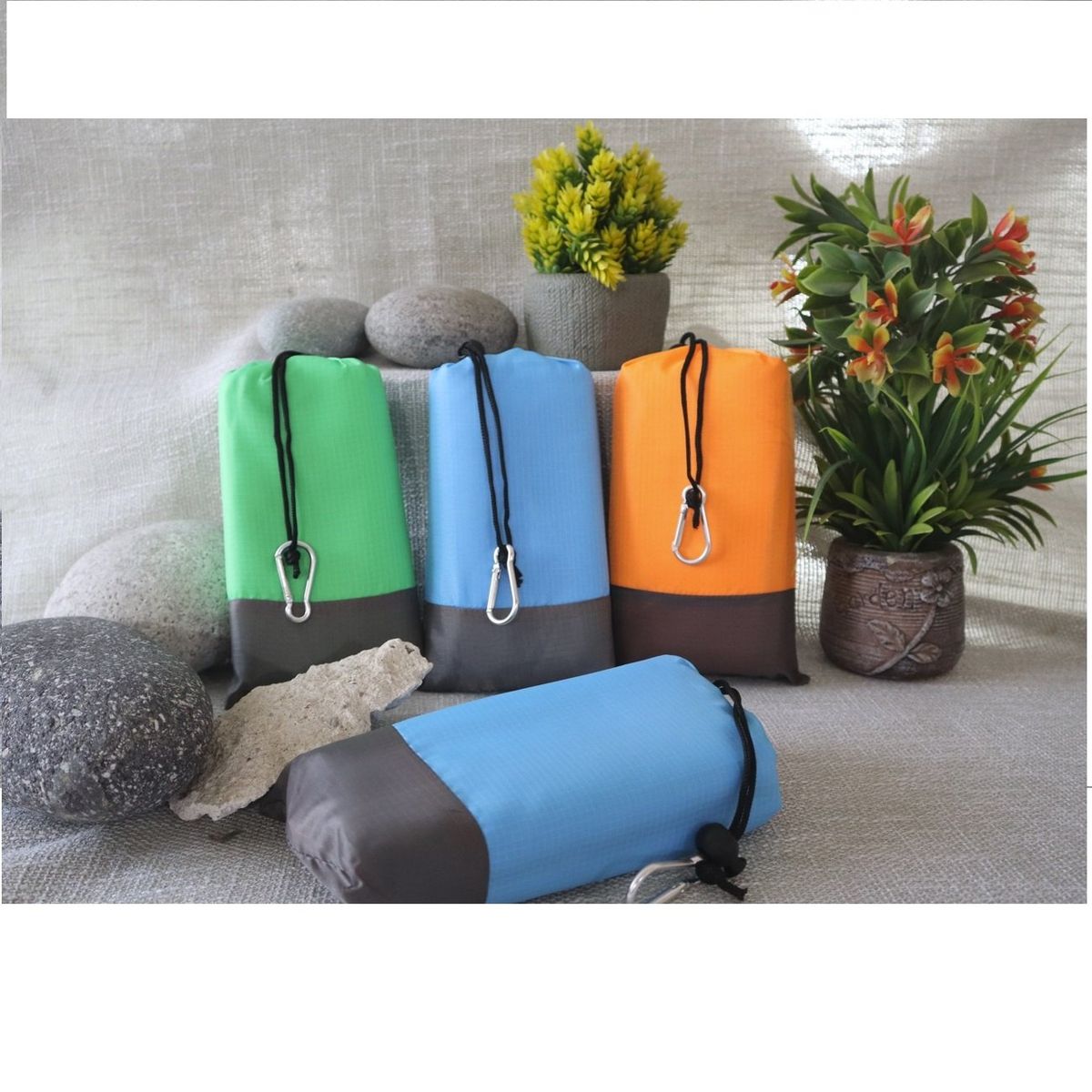 GENERICO - MANTA PARA PICNIC - NARANJA