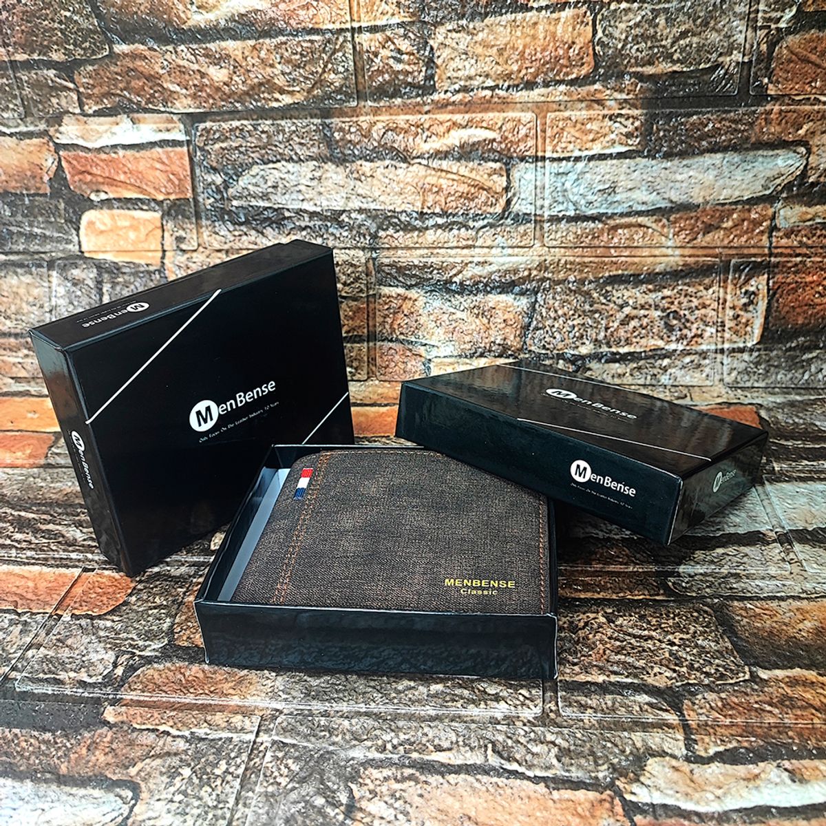 GENERICO - Billetera de cuero Menbense - Elegante