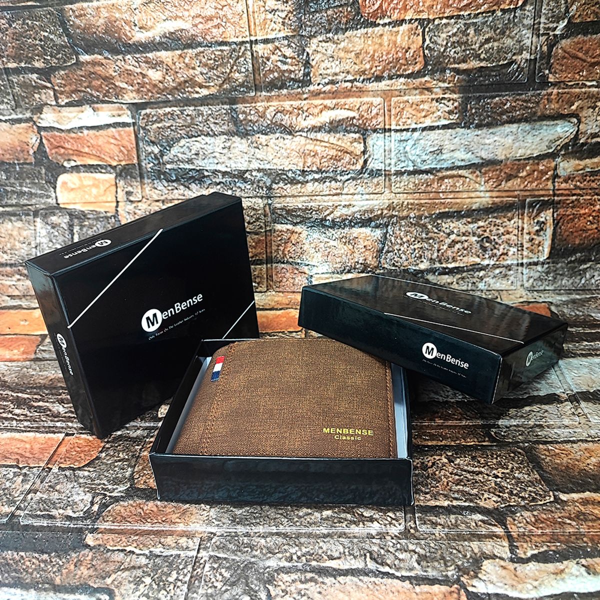 GENERICO - Billetera de cuero Menbense - Elegante