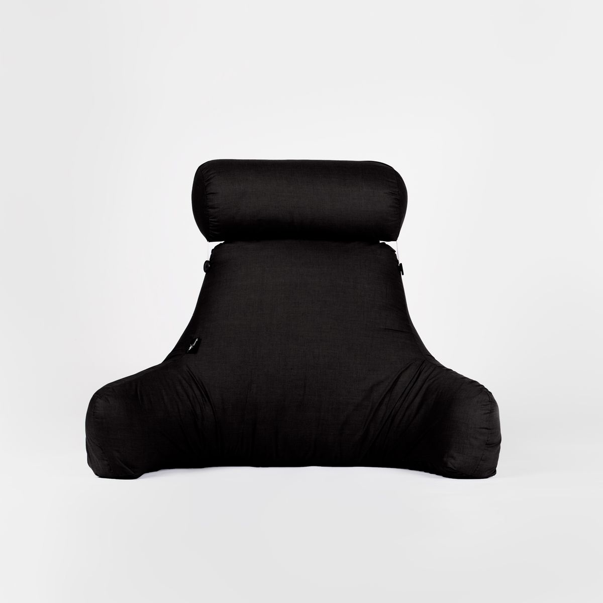 GENERICO - Cojín Anatomico Extra Grande Premium Negro Con Funda