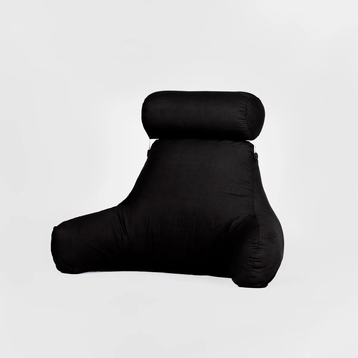 GENERICO - Cojín Anatomico Extra Grande Premium Negro Con Funda