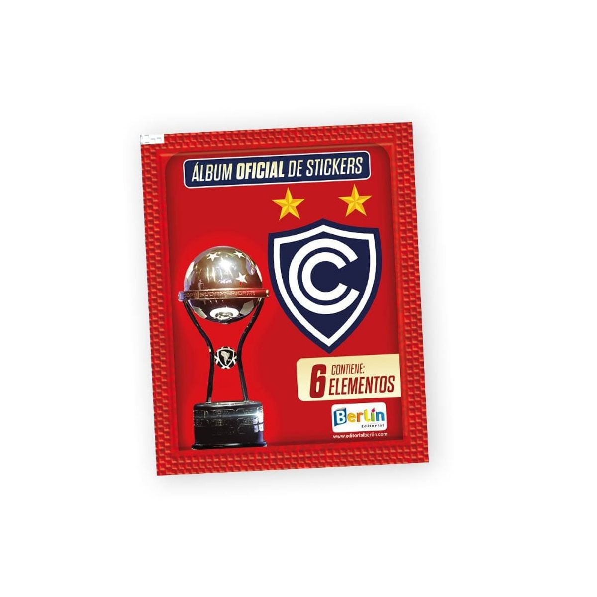 EDITORIAL BERLIN - Album Cienciano, 1 álbum tapa DURA + 2 paquetones (100 sobres)