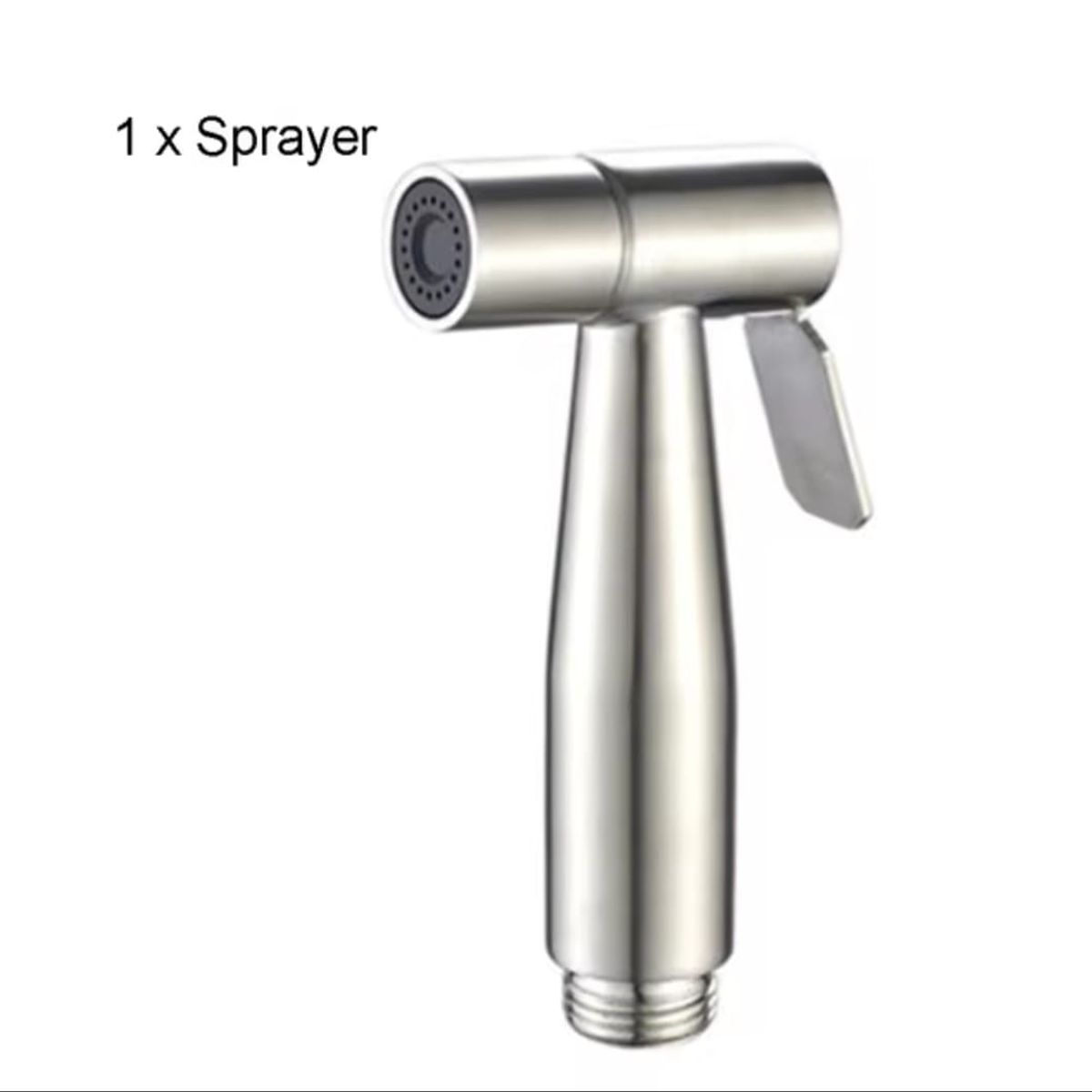 GENERICO - Rociador Ducha bidet REPUESTO Acero Inoxidable Mate