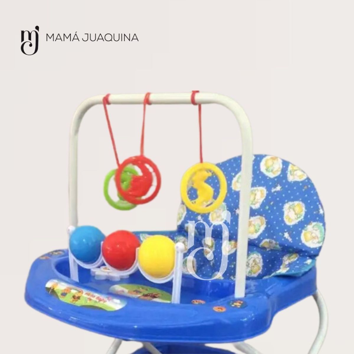 BABY HAPPY - Andador Para Bebé Baby Happy «BOLITAS II» Blue