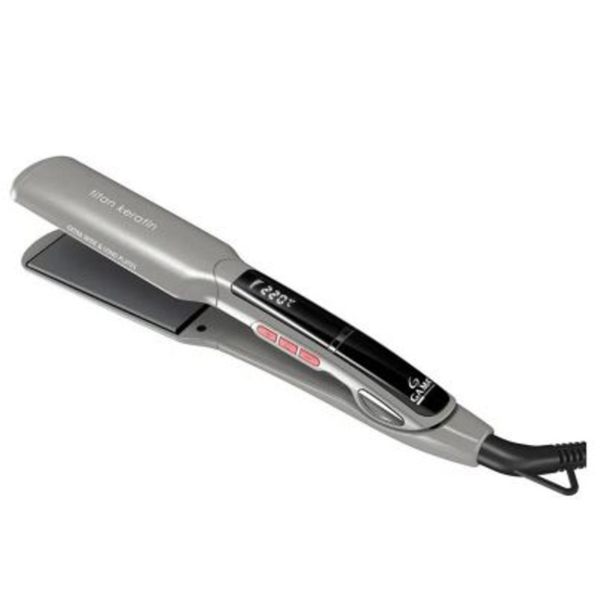 GAMA - Plancha Alisadora Gama Titan Keratin Xwide Digital 450°F 230°C