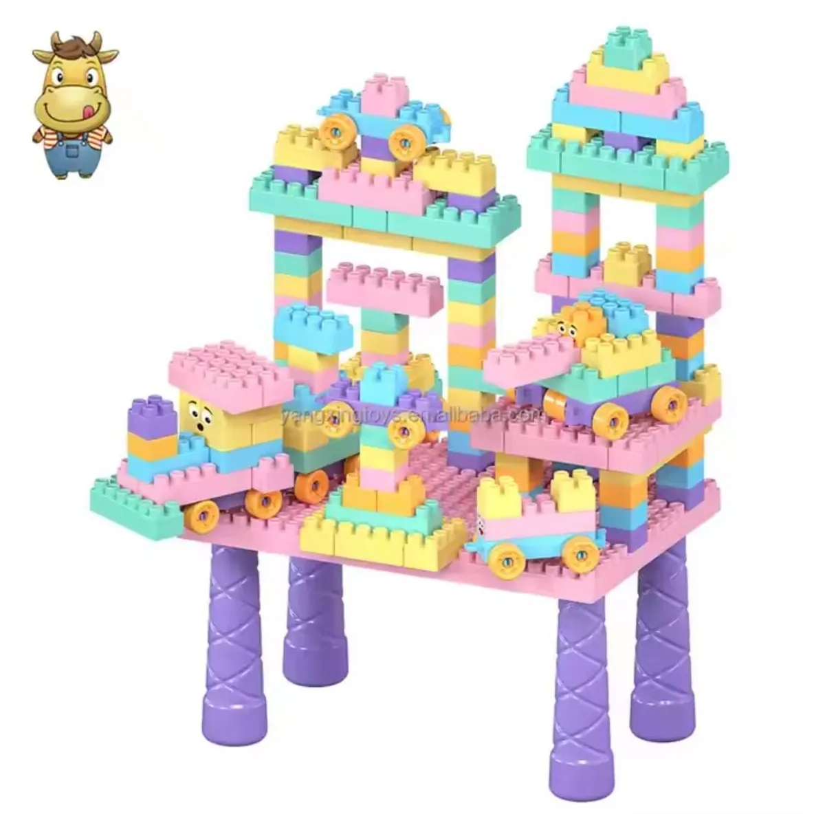 GENERICO - MESA LEGO DIDACTICO multicolor