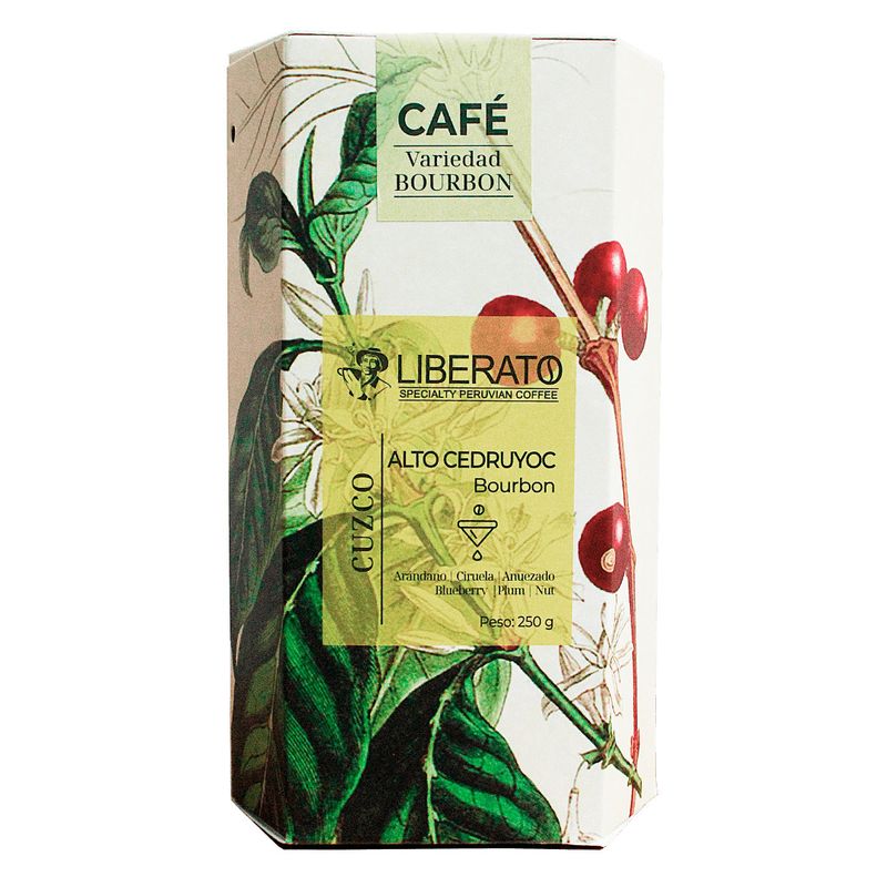 LIBERATO - Café Bourbón Liberato Cedruyoc Molido Medio x 250g
