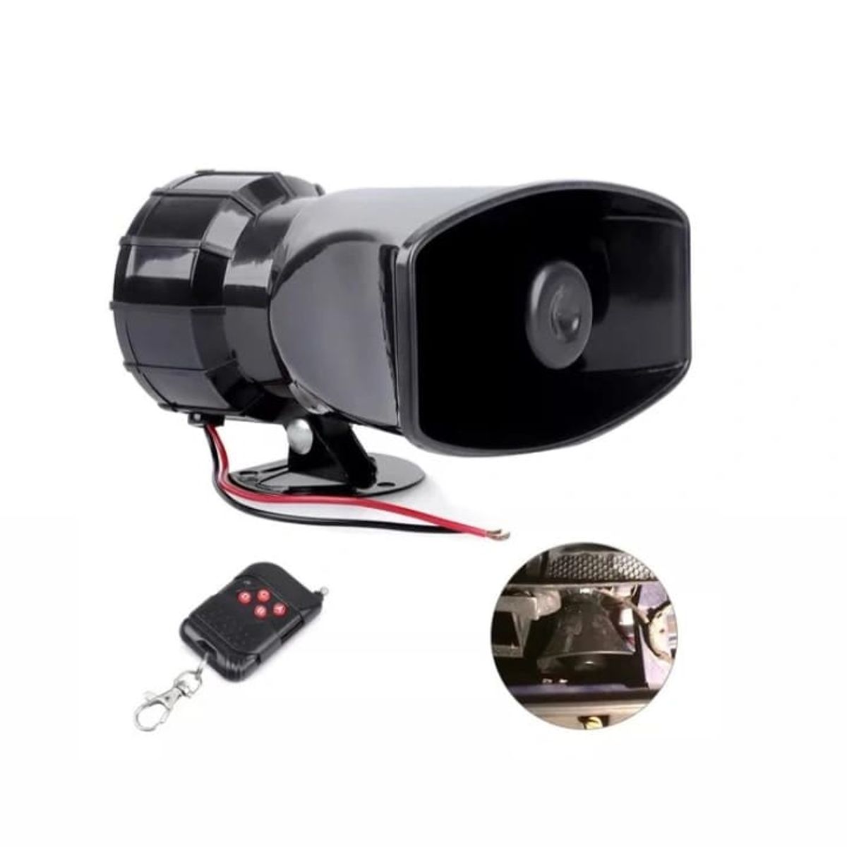 GENERICO - Sirena Policial Federal Multitono Inalambrico