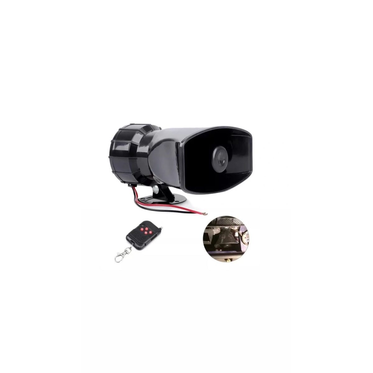 GENERICO - Sirena Policial Federal Multitono Inalambrico