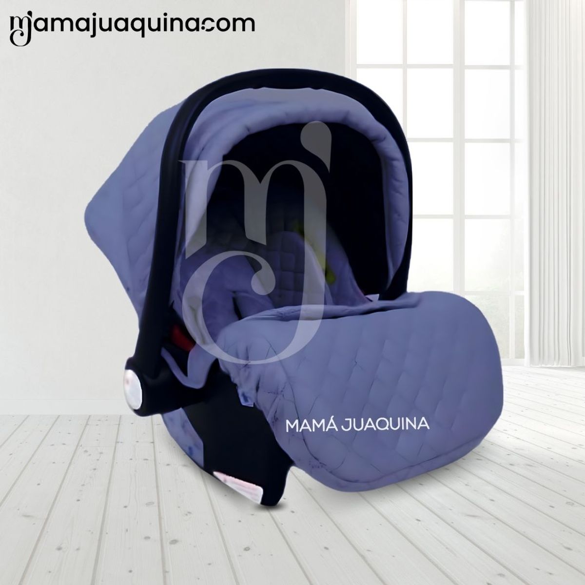 BABY - Coche Moisés Travel System «EKATER con Porta Bebé Blue