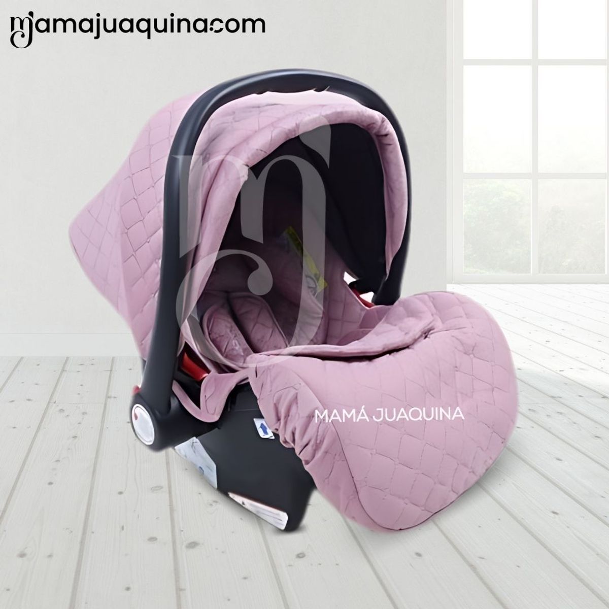 BABY - Coche Moisés Travel System «EKATER» Porta Bebé Pink