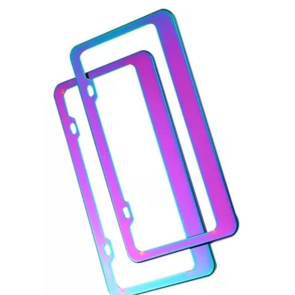 GENERICO - Porta Placa Metal Tornazol Universal