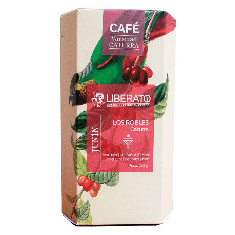 LIBERATO - Café Caturra Liberato Los Robles Molido Medio x 250g