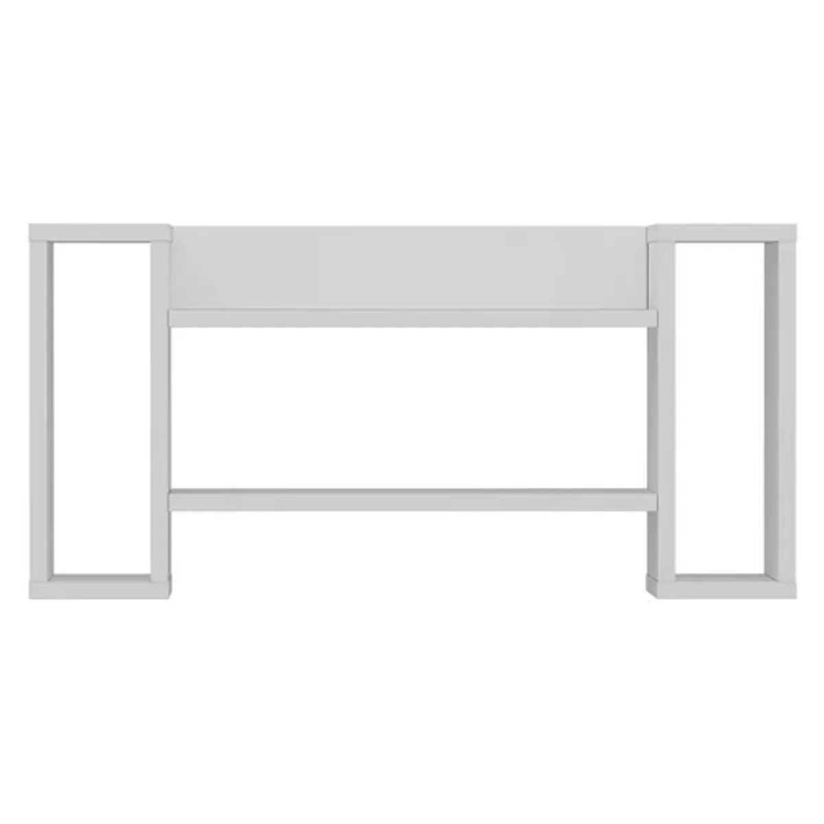 GENERICO - Repisa Flotante Melamina 80x39x20cm Blanco