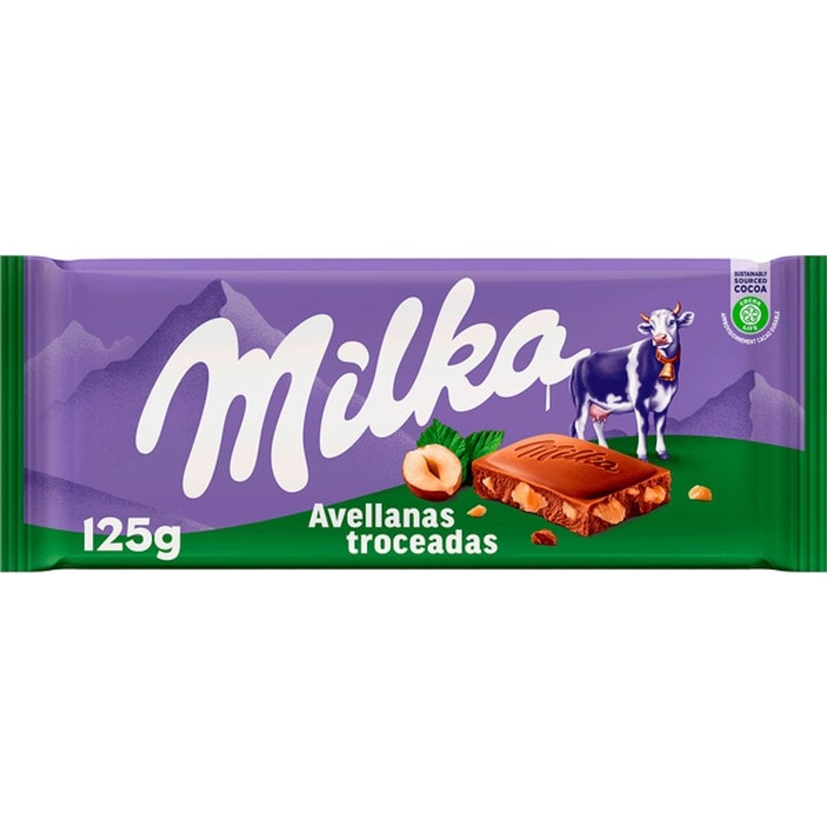 MILKA - Chocolate con Avellanas Troceadas Milka 100gr