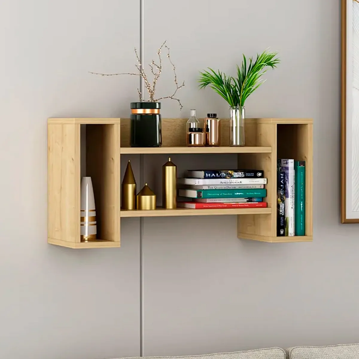 GENERICO - Repisa Flotante Melamina 80x39x20cm Duna