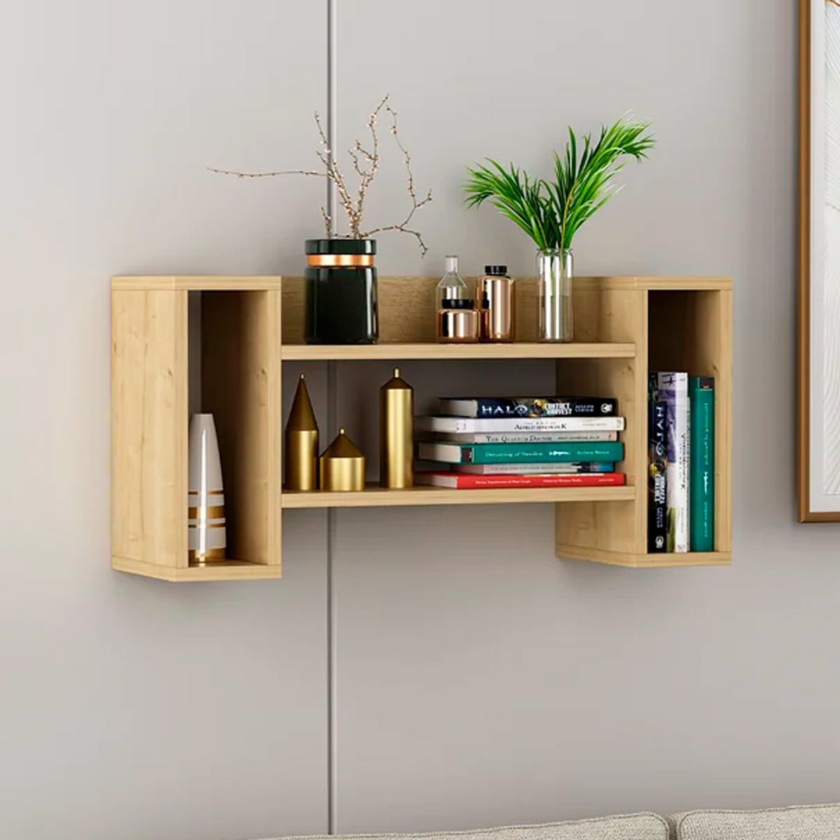 GENERICO - Repisa Flotante Melamina 80x39x20cm Duna