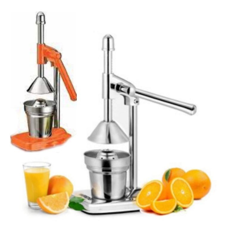 GENERICO - Exprimidor manual de acero inoxidable brikenia