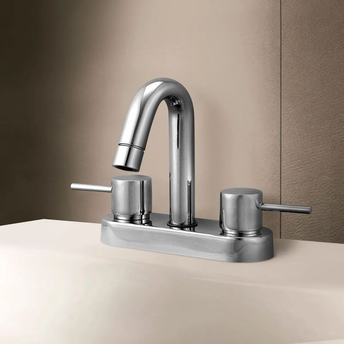 ITALGRIF - Mescladora Monocomando para Baño  Cromado