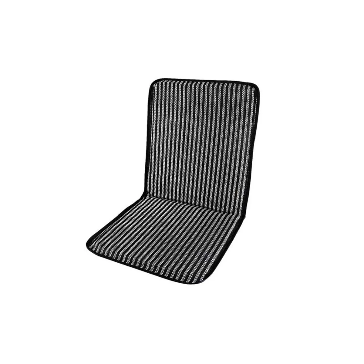 GENERICO - Respaldar Auto Asiento Antitranspirante Malla Negra