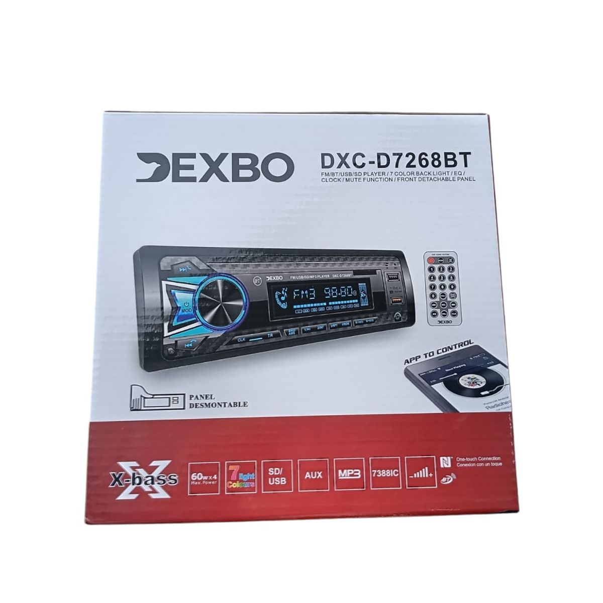 GENERICO - AUTORADIO XBASS DXC-D7268BT