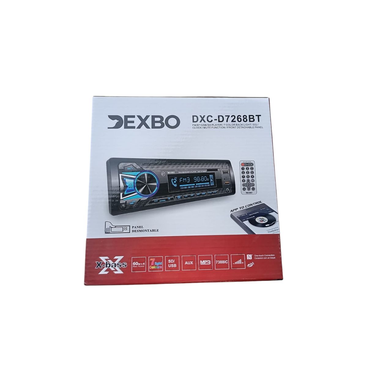 GENERICO - AUTORADIO XBASS DXC-D7268BT