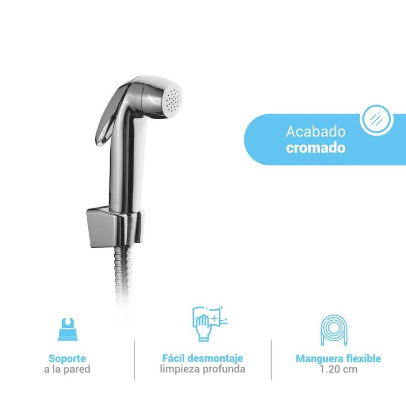 ITALGRIF - Ducha Bidet Cromada Italgrif