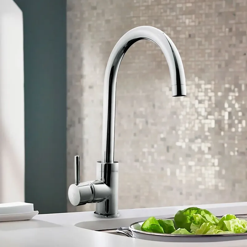 VAINSA - Mescladora Tipo Ganso para Cocina Cromado Vainsa