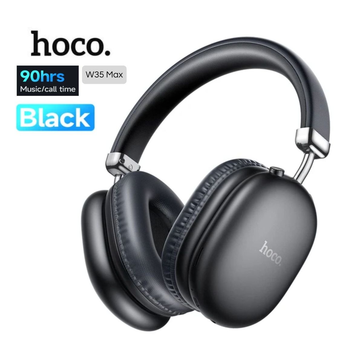 HOCO - Audífono Inalámbrico  Bluetooth 5.3  Hoco W35 MAX - 90 Horas