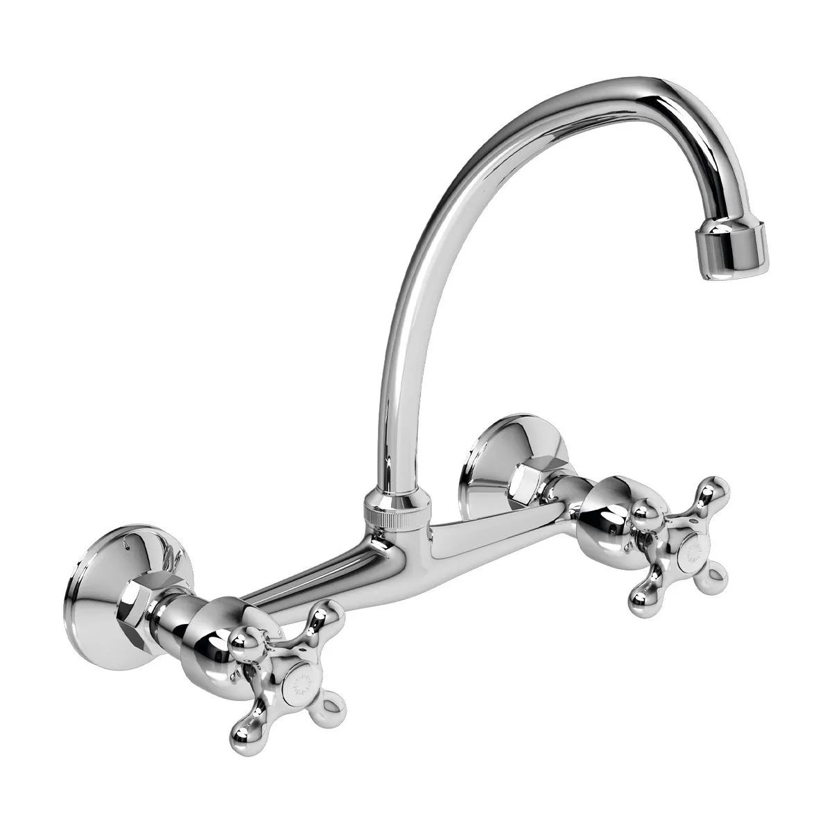 ITALGRIF - Mescladora Tipo Ganso para Cocina Cromado Italgrif