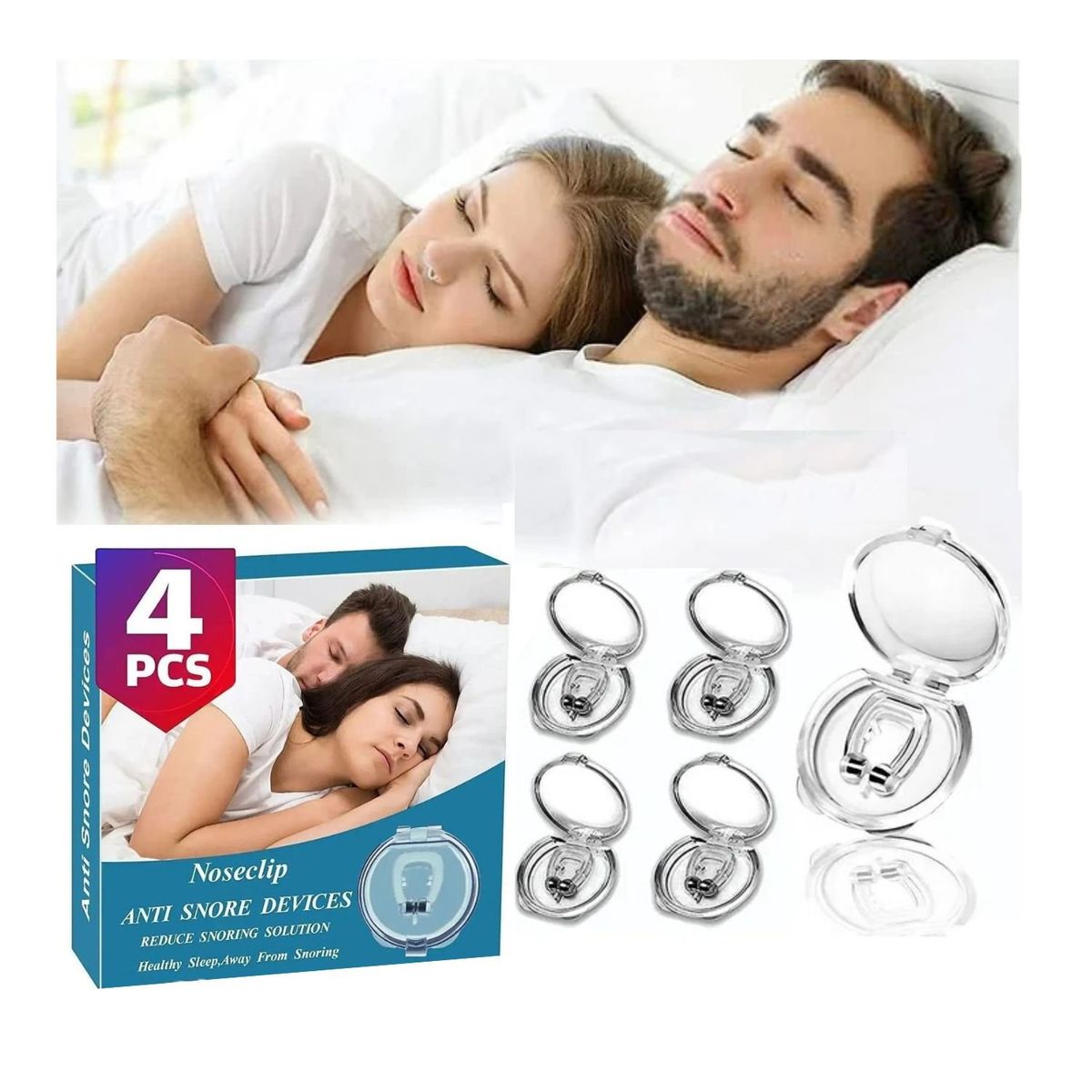 OEM - Clip Anti Ronquido Magnético Caja x 4 Unidades