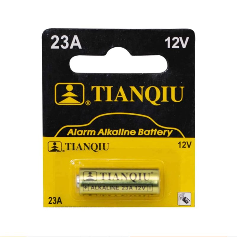 OPALUX - Batería Alcalina para Alarmas 23A 12V TIANQIU Set x 5 und