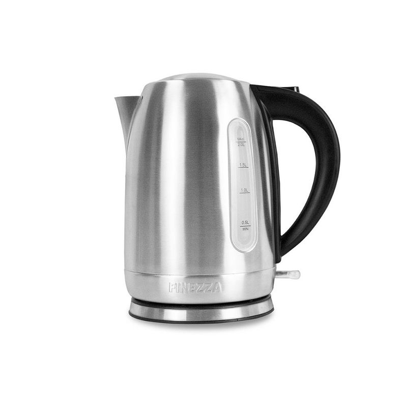 FINEZZA - Hervidor de Agua Eléctrico 2 Litros CK-665HA Acero Inox. Finezza