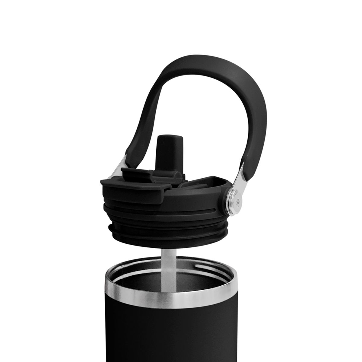 INSPIRA - Termo de Acero Inoxidable con Asa Portable 600 ml