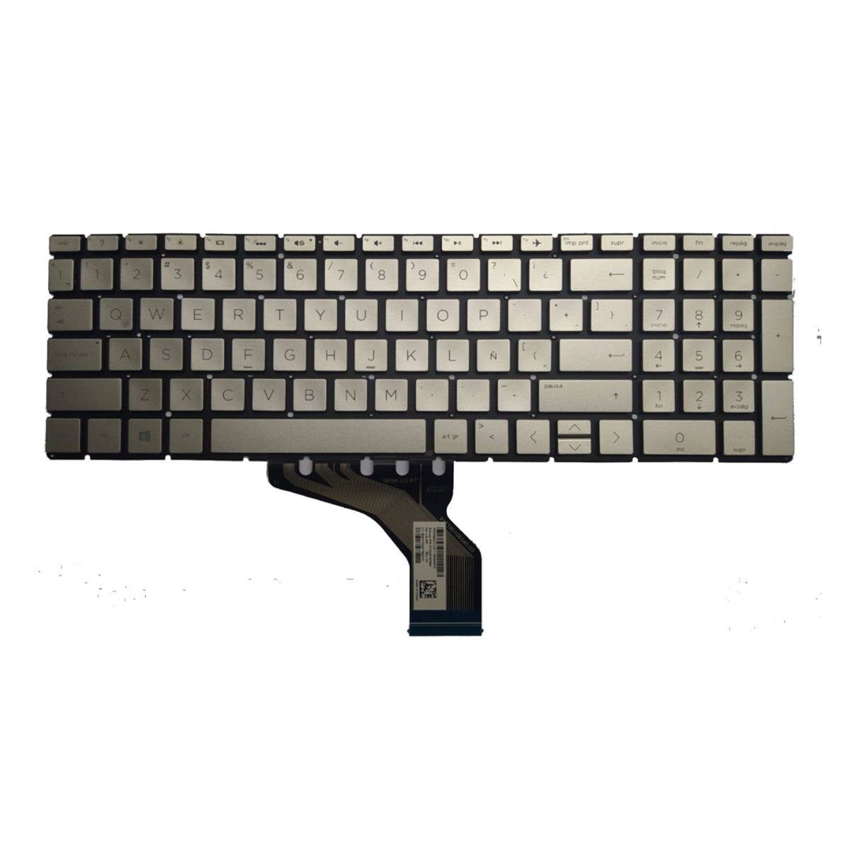 OEM - Teclado para Hp 250-G8 250-G7 255-G7 255-G8 Retroiluminado