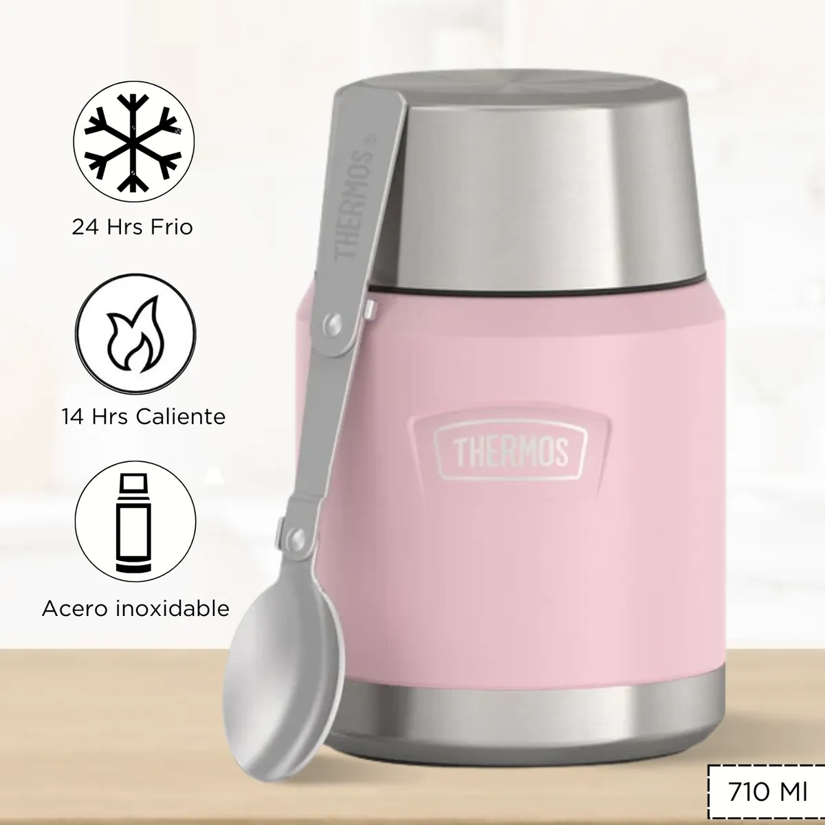 THERMOS - Termo de Comida Icon 710 Ml Rosado