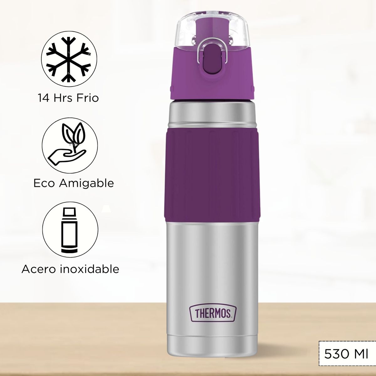 THERMOS - Tomatodo Termico Freeze 530 Ml Morado