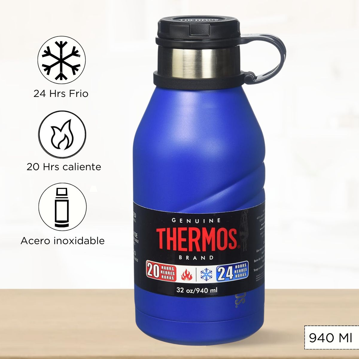 THERMOS - Termo de Bebida Element 940 Ml Azul