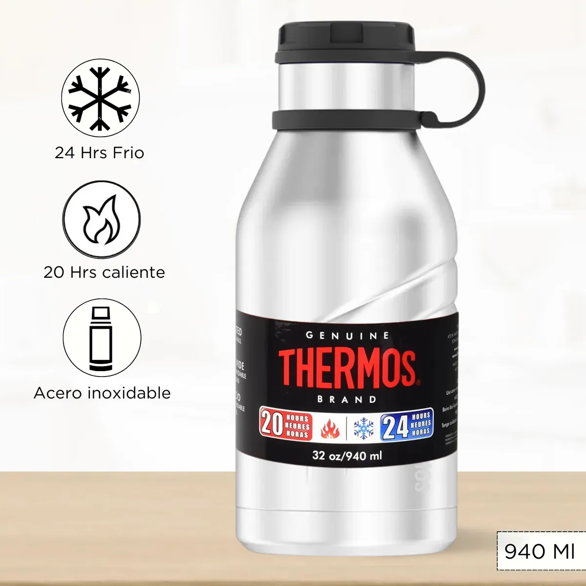 THERMOS - Termo de Bebida Element 940 Ml Gris
