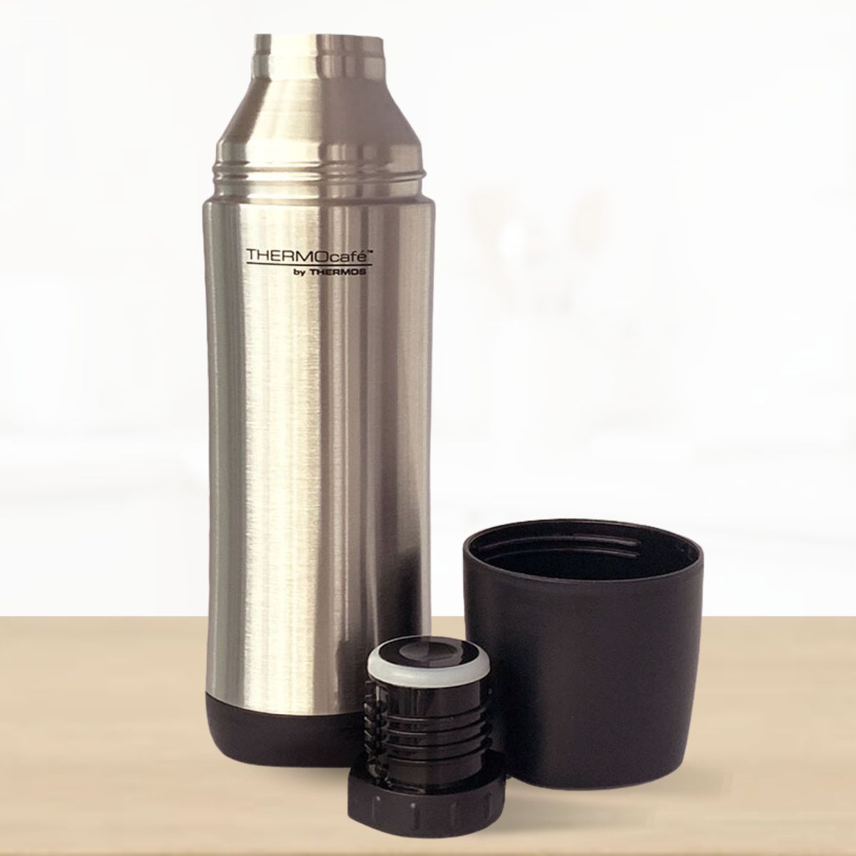 THERMOS - Termo de Bebida Atlas 1 Lt Plateado