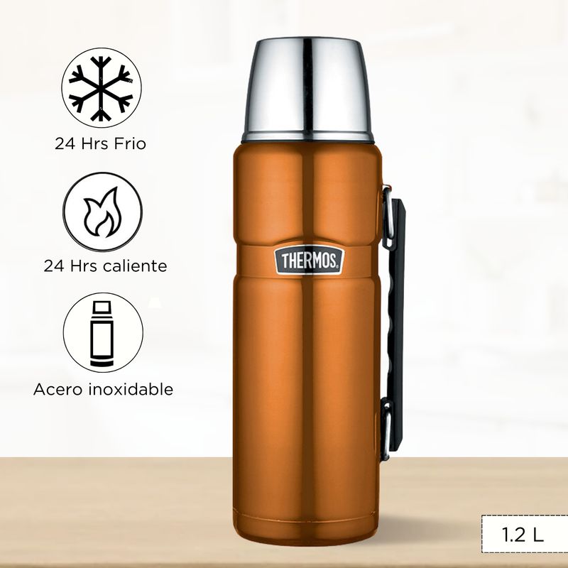 THERMOS - Termo de Bebida King 1.2 LT Dorado