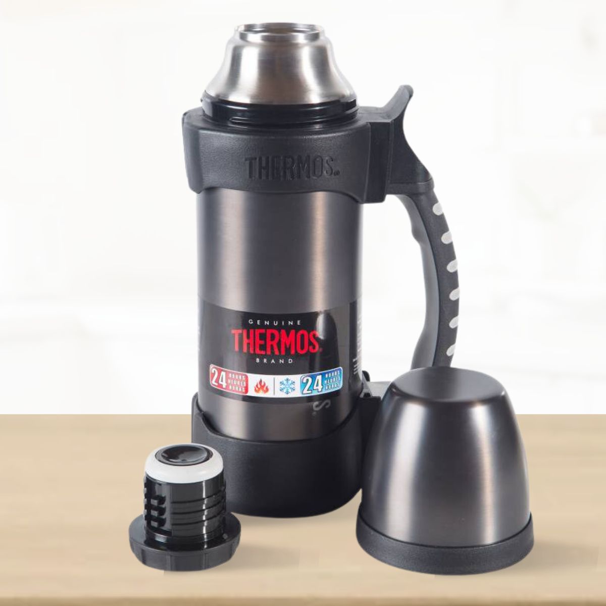 THERMOS - Termo de Bebida Roca 1.0 LT Negro