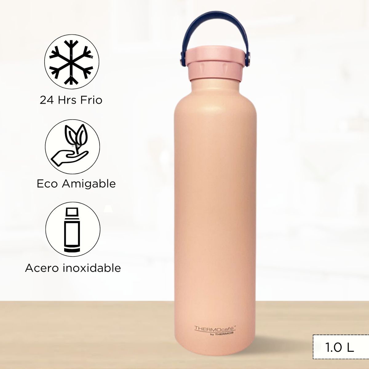THERMOS - Tomatodo Termico Swingo 1 Lt Rosado