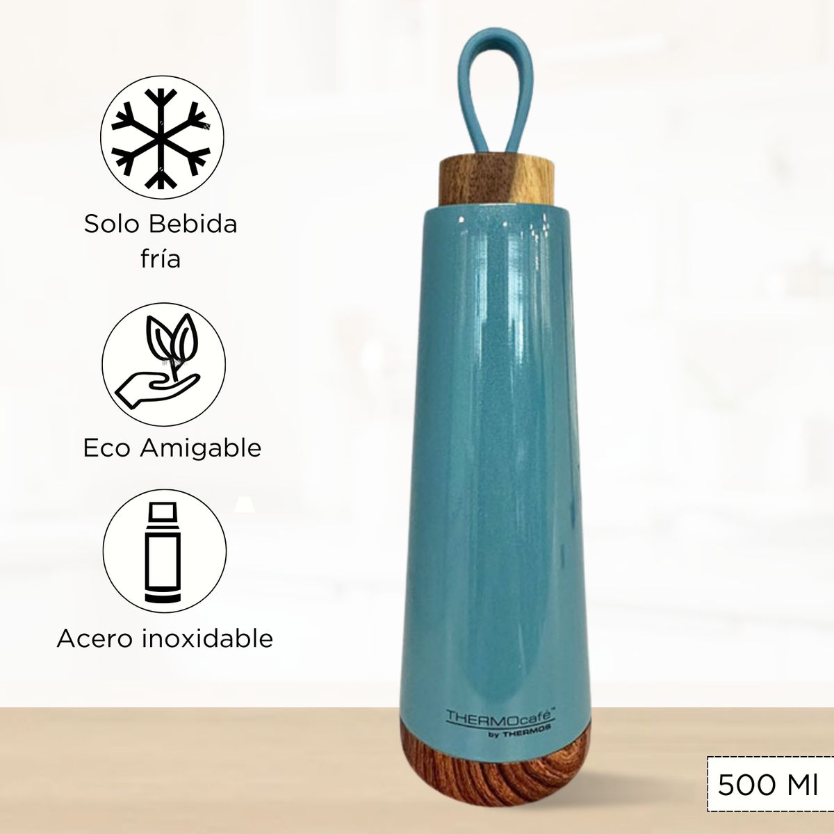 THERMOS - Tomatodo Deportivo Eco Bottle 500 Ml Celeste