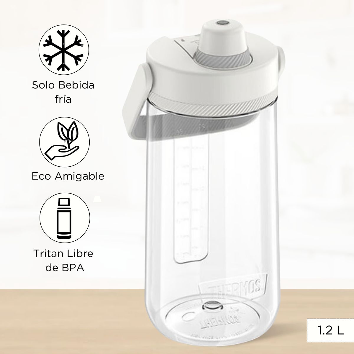 THERMOS - Tomatodo Deportivo Nuevo Guardian 1.0 Lt Gris